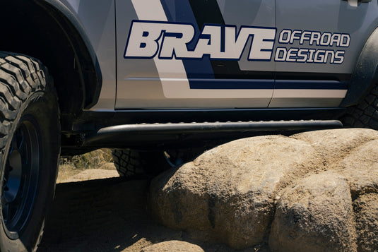 Brave Offroad Bronco Rock Slider on Rock View